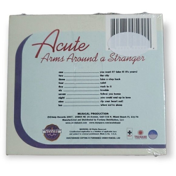 Acute - Arms Around a Stranger‎ [2007 Promotional CD] - Picture 2 of 2